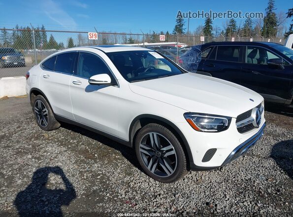 WDC0J8EB4LF709631 2020 MERCEDES-BENZ GLC 300 COUPE White Front right