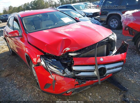 WDCTG4EB0GJ214334 2016 MERCEDES-BENZ GLA 250 Red Delantero derecho
