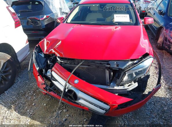WDCTG4EB0GJ214334 2016 MERCEDES-BENZ GLA 250 Red Vista del cuadro de instrumentos