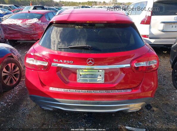 WDCTG4EB0GJ214334 2016 MERCEDES-BENZ GLA 250 Red 