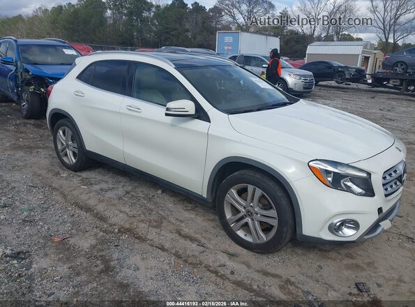 WDCTG4EB0JJ399928 2018 MERCEDES-BENZ GLA 250 White Передня права чверть