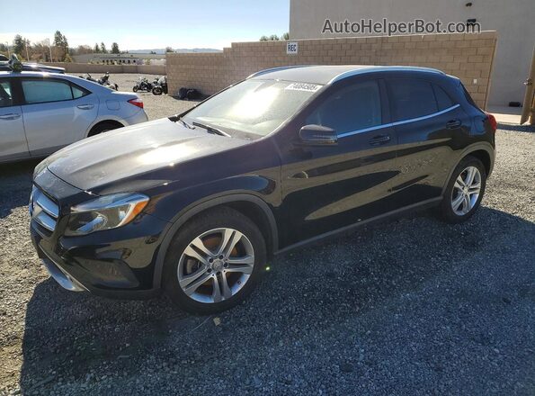 WDCTG4EB1GJ233152 2016 MERCEDES-BENZ GLA Black Przód lewy