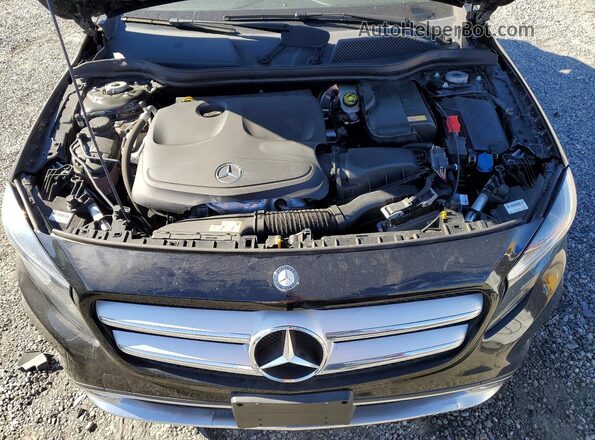 WDCTG4EB1GJ233152 2016 MERCEDES-BENZ GLA Black Widok komory silnika