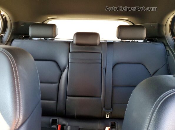 WDCTG4EB1GJ233152 2016 MERCEDES-BENZ GLA Black Widok tylnych siedzeń