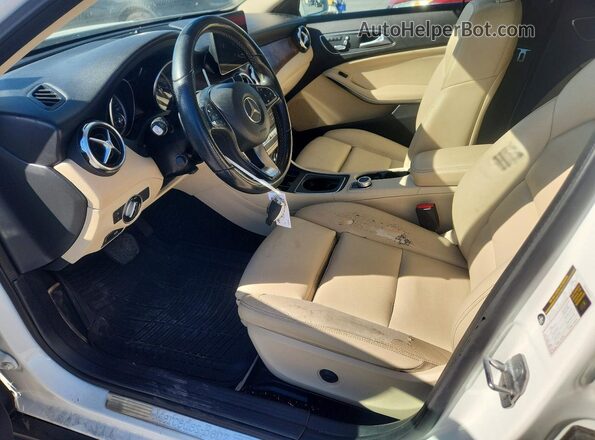 WDCTG4EB1KU009919 2019 MERCEDES-BENZ GLA White Widok wnętrza z przodu