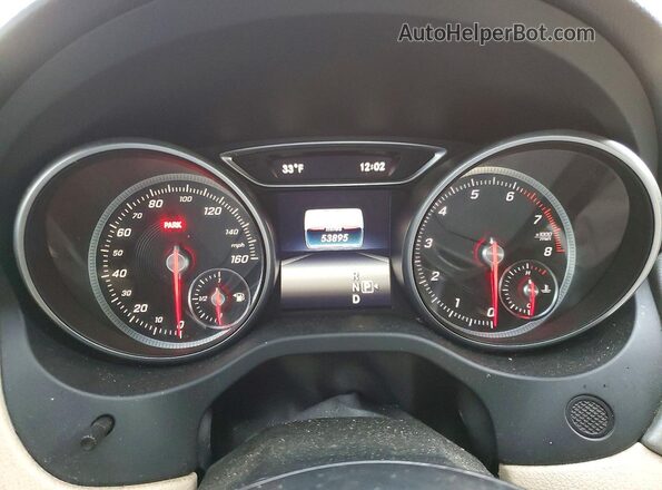WDCTG4EB3JJ473486 2018 MERCEDES-BENZ GLA Red Widok zestawu wskaźników