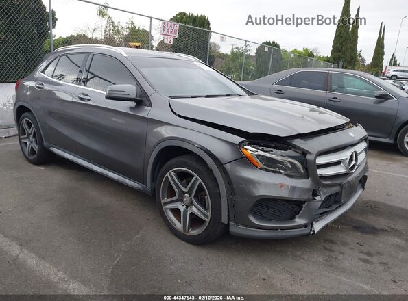 WDCTG4EB4GJ192693 2016 MERCEDES-BENZ GLA 250 Gray წინა მარჯვენა