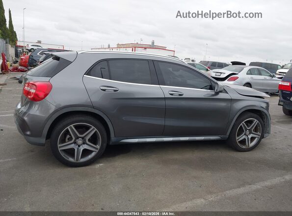 WDCTG4EB4GJ192693 2016 MERCEDES-BENZ GLA 250 Gray უკანა სალონის ხედი