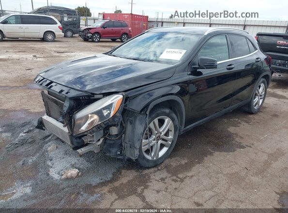 WDCTG4EB4JJ421946 2018 MERCEDES-BENZ GLA 250 Черный Передняя левая четверть
