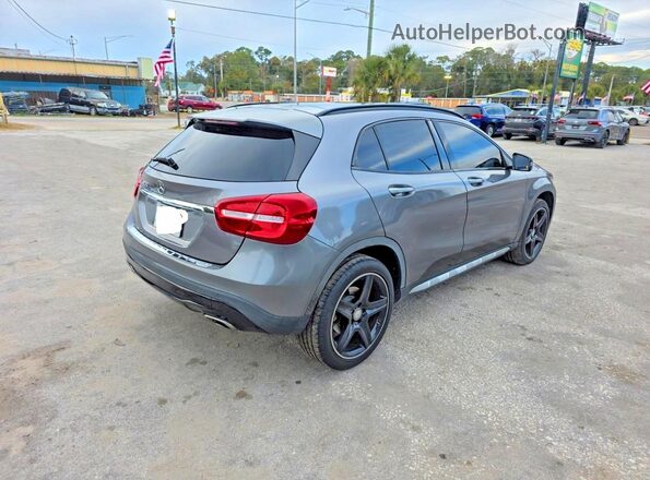 WDCTG4EB6HJ285457 2017 MERCEDES-BENZ GLA Gray Widok z przodu