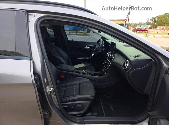 WDCTG4EB6HJ285457 2017 MERCEDES-BENZ GLA Gray Widok z tyłu