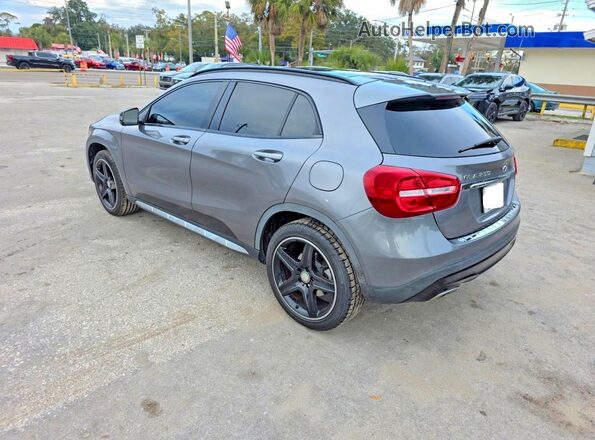 WDCTG4EB6HJ285457 2017 MERCEDES-BENZ GLA Gray Przód prawy