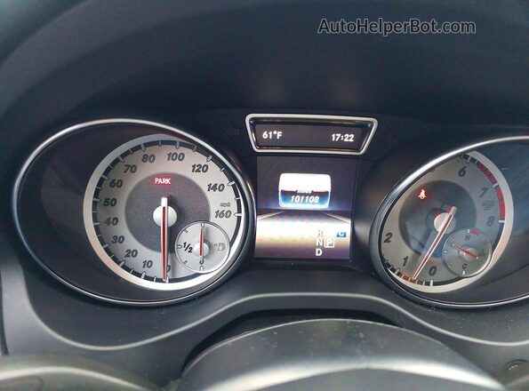 WDCTG4EB6HJ285457 2017 MERCEDES-BENZ GLA Gray Widok zestawu wskaźników
