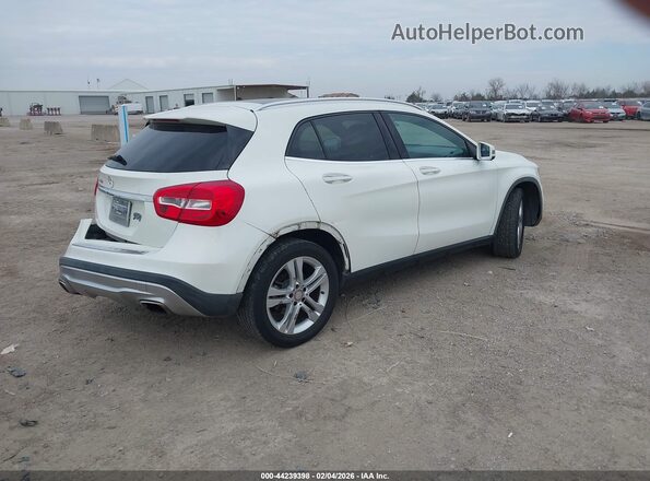 WDCTG4EB6HJ302287 2017 MERCEDES-BENZ GLA 250 Белый Задняя правая четверть
