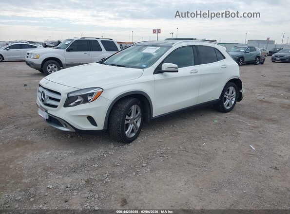 WDCTG4EB6HJ302287 2017 MERCEDES-BENZ GLA 250 Белый Передняя левая четверть