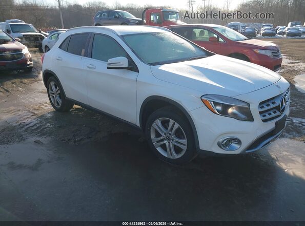 WDCTG4EB6JJ483476 2018 MERCEDES-BENZ GLA 250 White Przód prawy