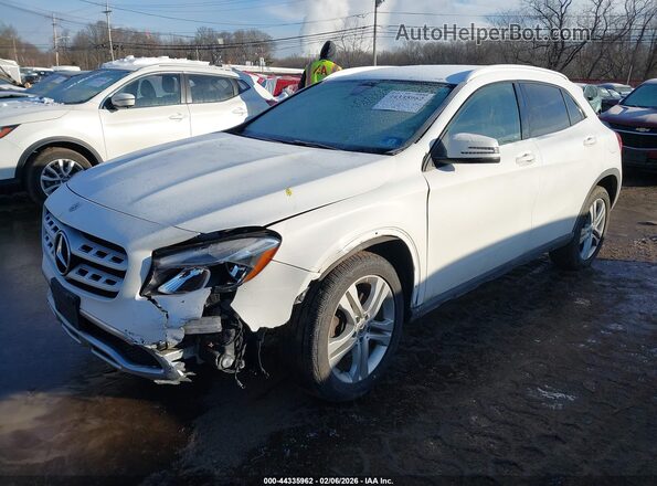 WDCTG4EB6JJ483476 2018 MERCEDES-BENZ GLA 250 White Widok z przodu