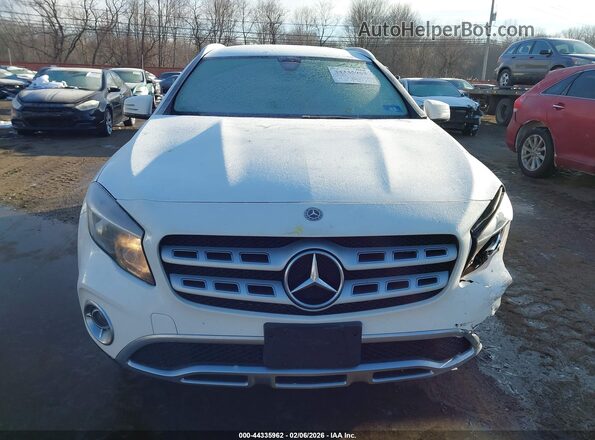 WDCTG4EB6JJ483476 2018 MERCEDES-BENZ GLA 250 White Widok zestawu wskaźników