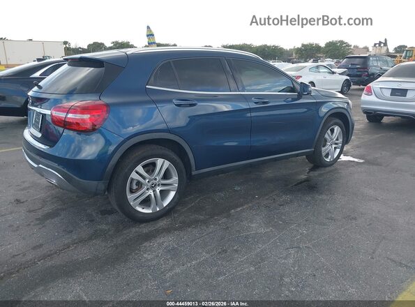 WDCTG4EB6LJ663821 2020 MERCEDES-BENZ GLA 250 Синий Задняя правая четверть