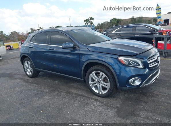 WDCTG4EB6LJ663821 2020 MERCEDES-BENZ GLA 250 Синий Передняя правая четверть