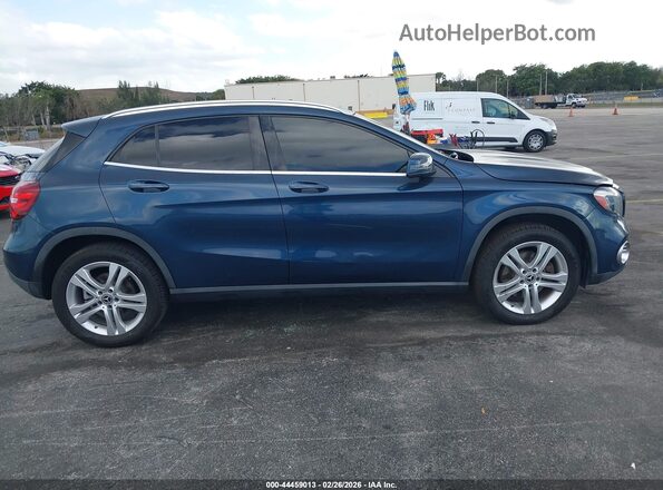 WDCTG4EB6LJ663821 2020 MERCEDES-BENZ GLA 250 Синий Вид задней части салона