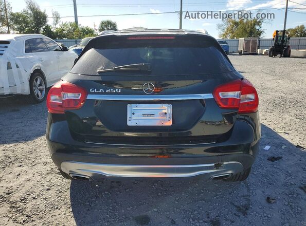 WDCTG4EB9GJ204434 2016 MERCEDES-BENZ GLA Черный Вид сзади