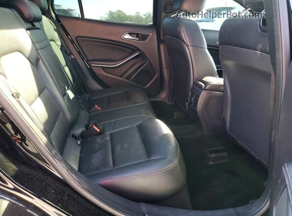 WDCTG4EB9GJ204434 2016 MERCEDES-BENZ GLA Черный Вид задней части салона