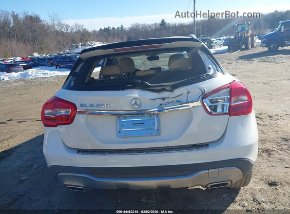 WDCTG4EB9KU004564 2019 MERCEDES-BENZ GLA 250 White Widok z przodu