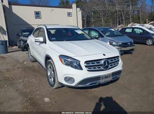 WDCTG4EB9KU004564 2019 MERCEDES-BENZ GLA 250 White Przód prawy