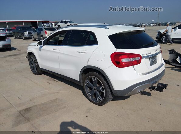 WDCTG4EBXKU012768 2019 MERCEDES-BENZ GLA 250 White უკანა მარცხენა
