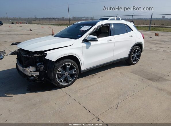 WDCTG4EBXKU012768 2019 MERCEDES-BENZ GLA 250 White წინა მარცხენა ხედი სამი მეოთხედიდან