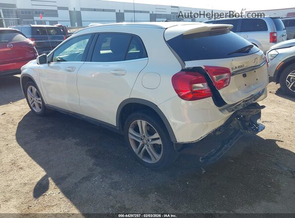 WDCTG4GBXHJ332020 2017 MERCEDES-BENZ GLA 250 Белый Задняя левая четверть