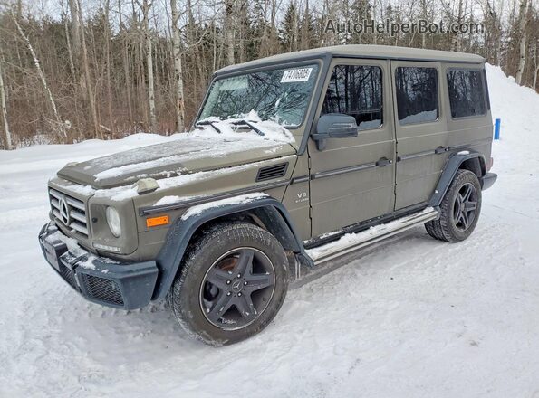 WDCYC3KF1GX252798 2016 MERCEDES-BENZ G-CLASS Зеленый Передняя левая четверть