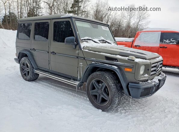 WDCYC3KF1GX252798 2016 MERCEDES-BENZ G-CLASS Зеленый Передняя правая четверть