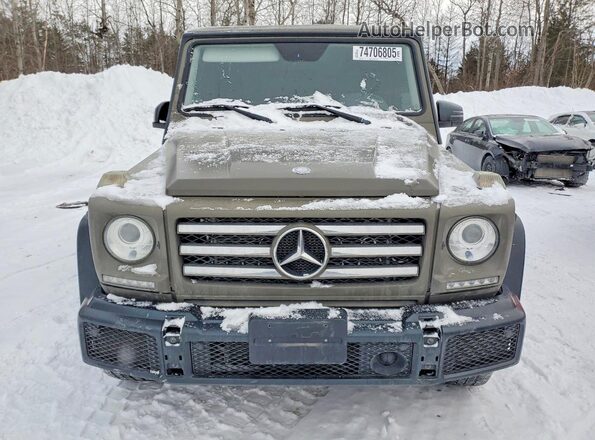WDCYC3KF1GX252798 2016 MERCEDES-BENZ G-CLASS Зеленый Вид спереди