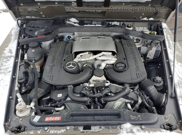 WDCYC3KF1GX252798 2016 MERCEDES-BENZ G-CLASS Зеленый Вид подкапотного пространства