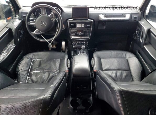 WDCYC3KF1GX252798 2016 MERCEDES-BENZ G-CLASS Зеленый Вид панели приборов