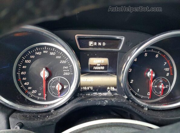 WDCYC3KF1GX252798 2016 MERCEDES-BENZ G-CLASS Зеленый Вид щитка приборов