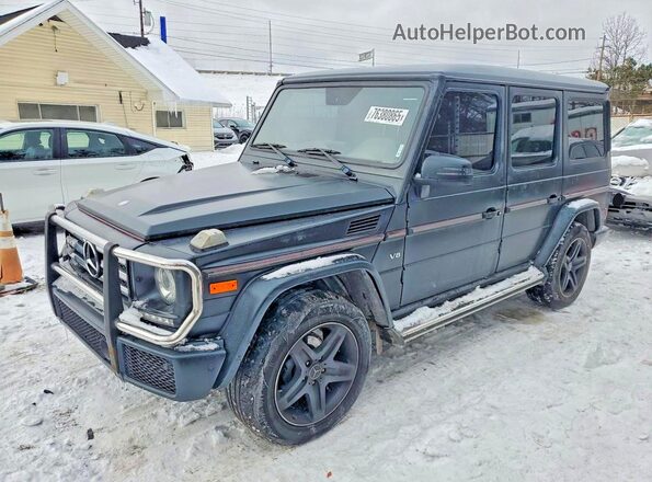 WDCYC3KF5HX278385 2017 MERCEDES-BENZ G-CLASS Черный Передняя левая четверть