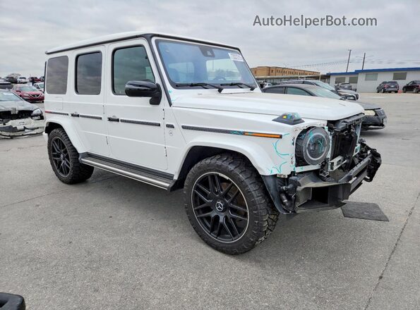 WDCYC6BJ1KX311671 2019 MERCEDES-BENZ G-CLASS Белый Передняя правая четверть