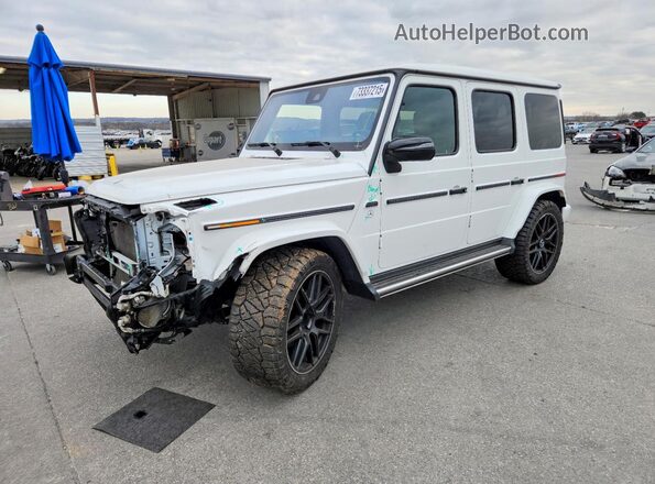 WDCYC6BJ1KX311671 2019 MERCEDES-BENZ G-CLASS Белый Передняя левая четверть