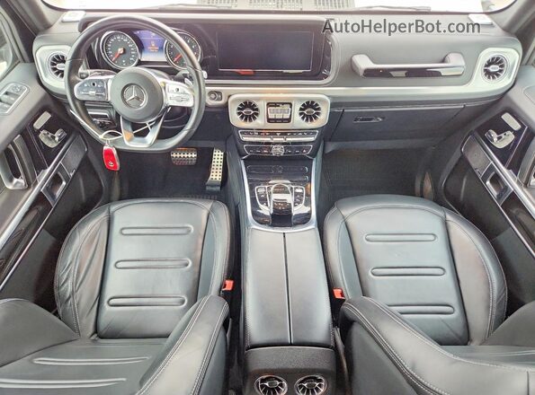 WDCYC6BJ1KX311671 2019 MERCEDES-BENZ G-CLASS Белый Вид панели приборов