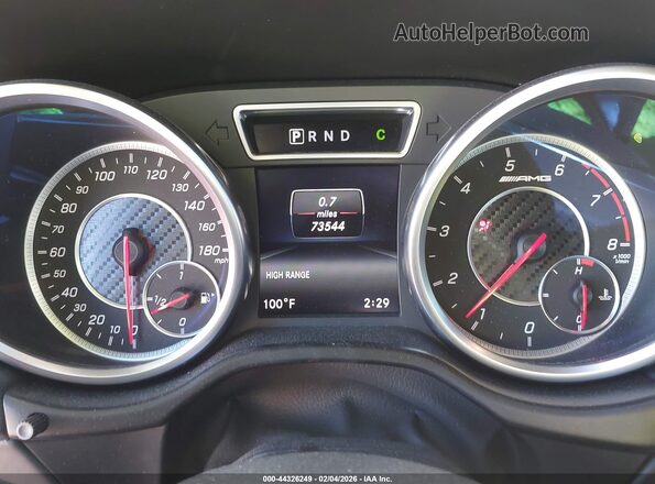 WDCYC7DF0HX276323 2017 MERCEDES-BENZ AMG G 63 Белый Вид задних сидений