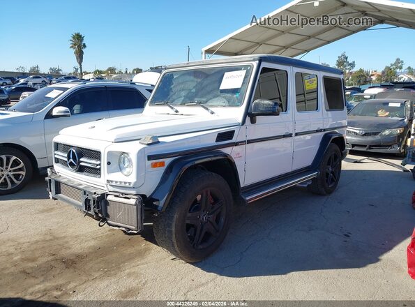 WDCYC7DF0HX276323 2017 MERCEDES-BENZ AMG G 63 Белый Передняя левая четверть