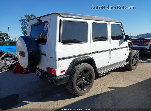 WDCYC7DF0HX276323 2017 MERCEDES-BENZ AMG G 63 Белый Задняя правая четверть