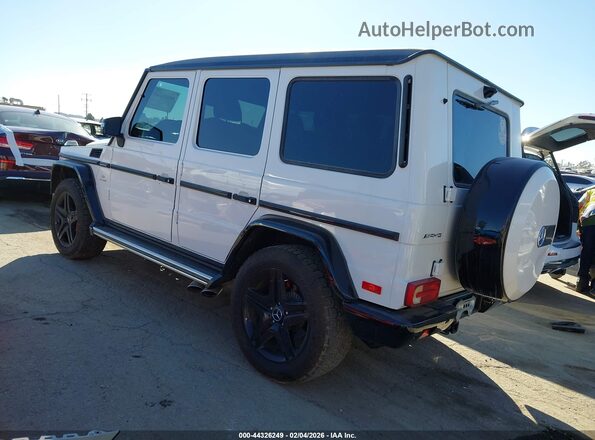 WDCYC7DF0HX276323 2017 MERCEDES-BENZ AMG G 63 Белый Задняя левая четверть
