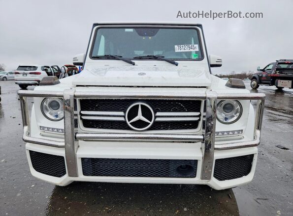 WDCYC7DH8JX292468 2018 MERCEDES-BENZ G-CLASS White Vista frontal