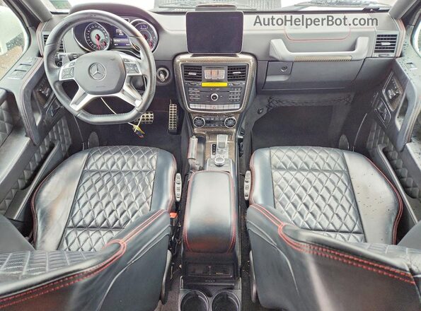 WDCYC7DH8JX292468 2018 MERCEDES-BENZ G-CLASS White Vista del salpicadero