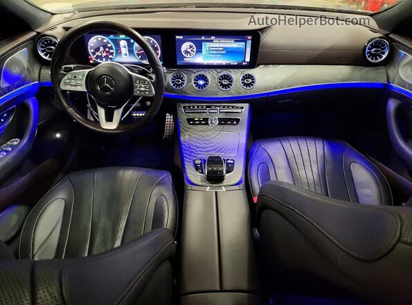 WDD2J5JB2LA047831 2020 MERCEDES-BENZ CLS-CLASS Gray Вид щитка приладів