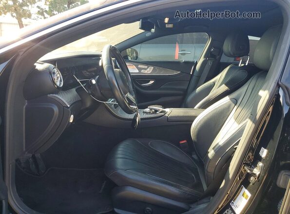 WDD2J5JB5LA050321 2020 MERCEDES-BENZ CLS-CLASS Black Widok wnętrza z przodu